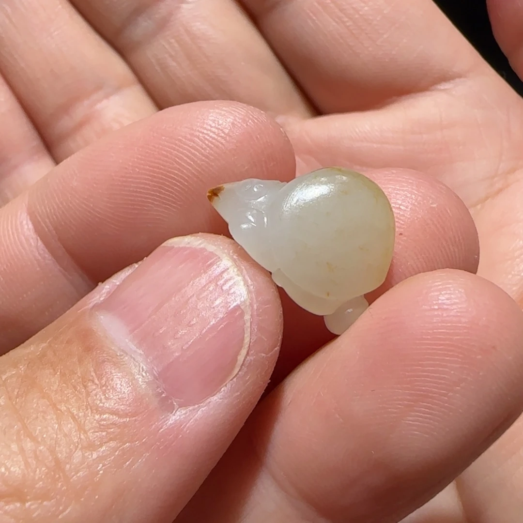 和田玉颈饰未镶嵌初**心