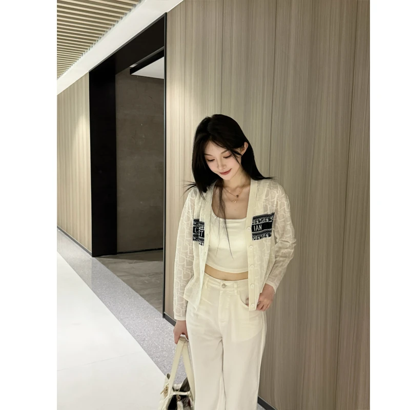 【金桂霓裳】秋季新款百搭气质时尚休闲法式宽松开衫长袖秋季女装