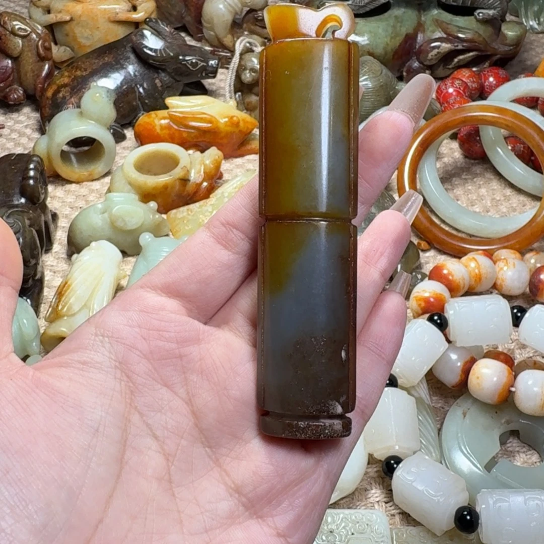 白玉菩提吊坠挂件