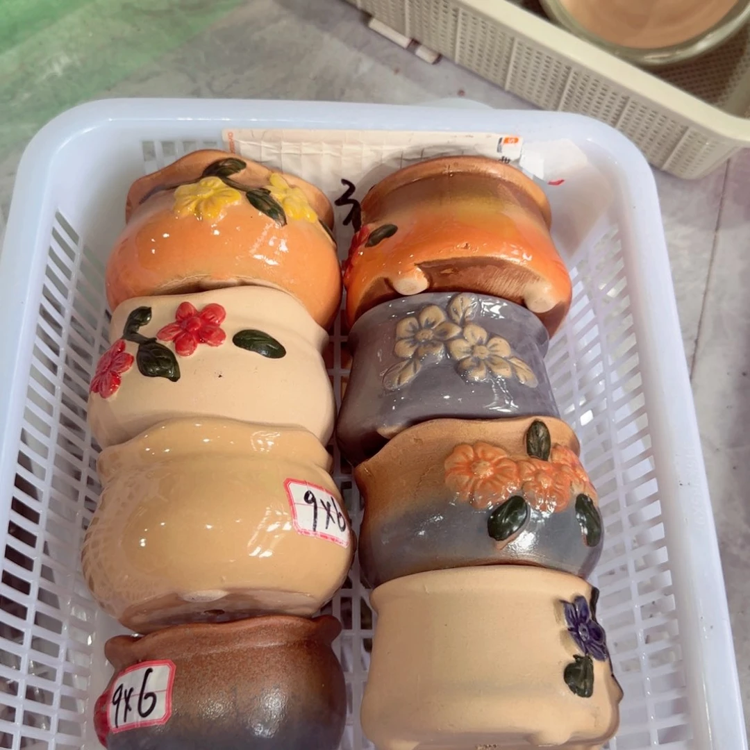 紫砂花盆粗陶粗陶