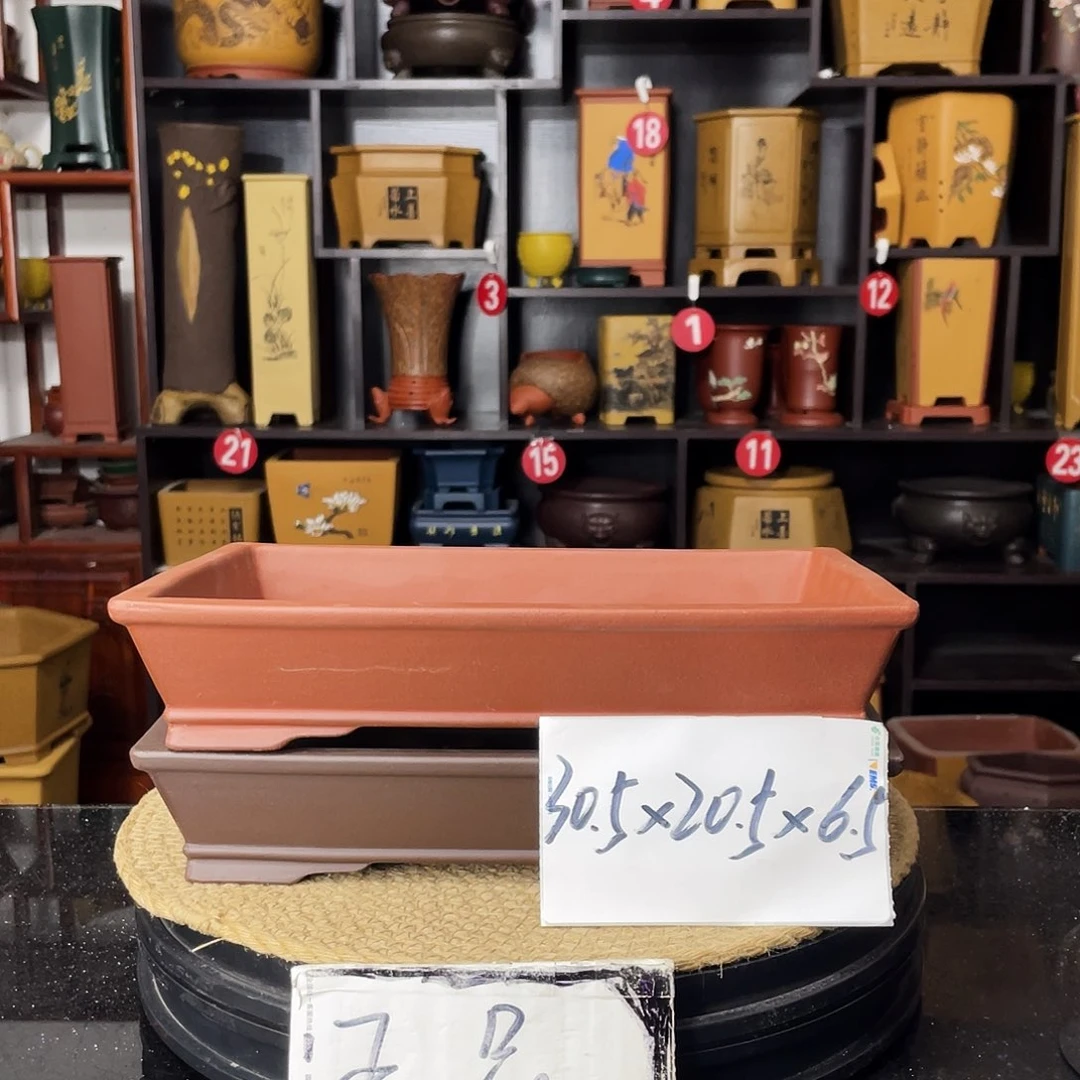 紫砂D-婉秋紫砂花盆