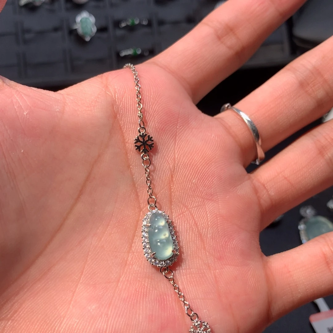 翡翠未镶嵌手链手链