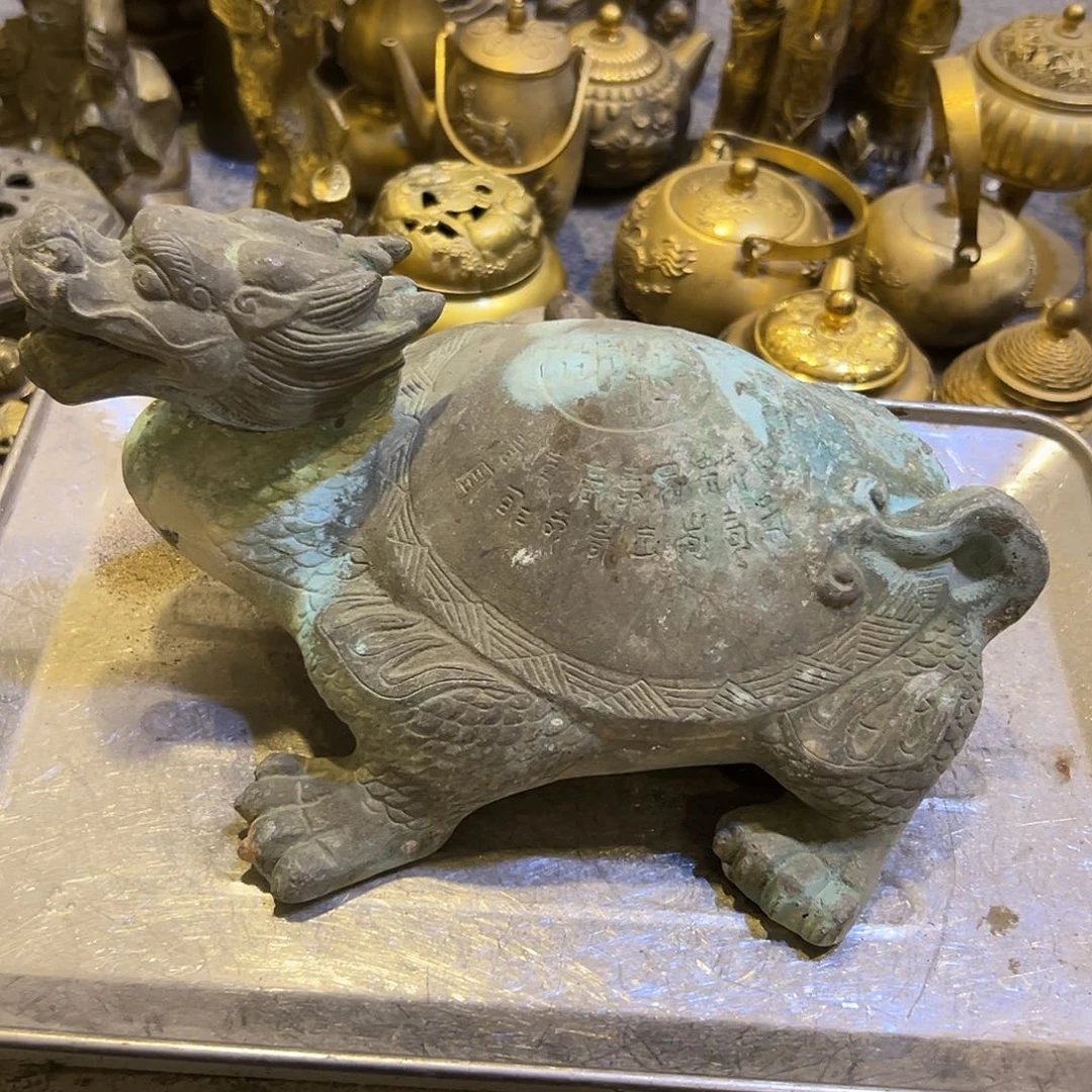 黄铜摆件，文房摆件工艺品祝*！