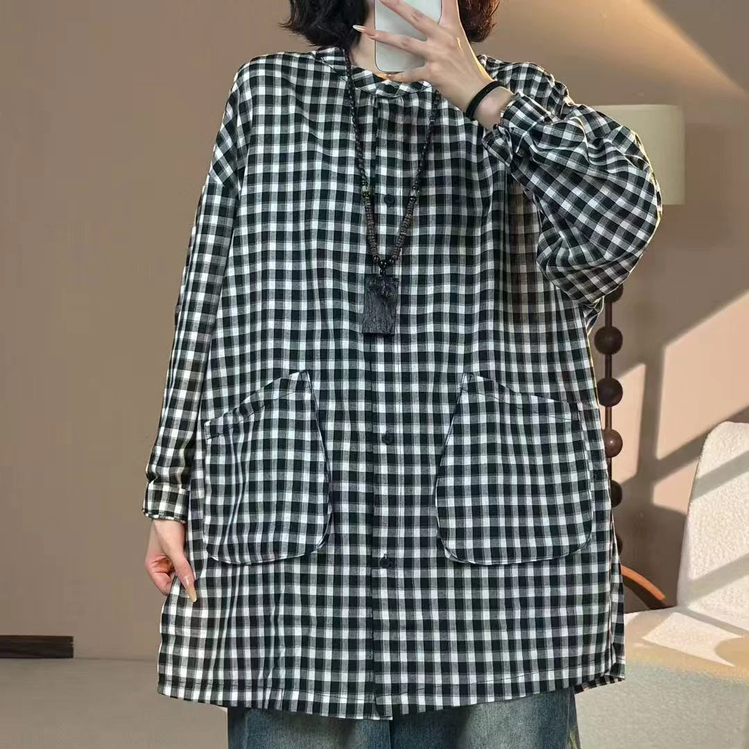 大版格子衬衣217222