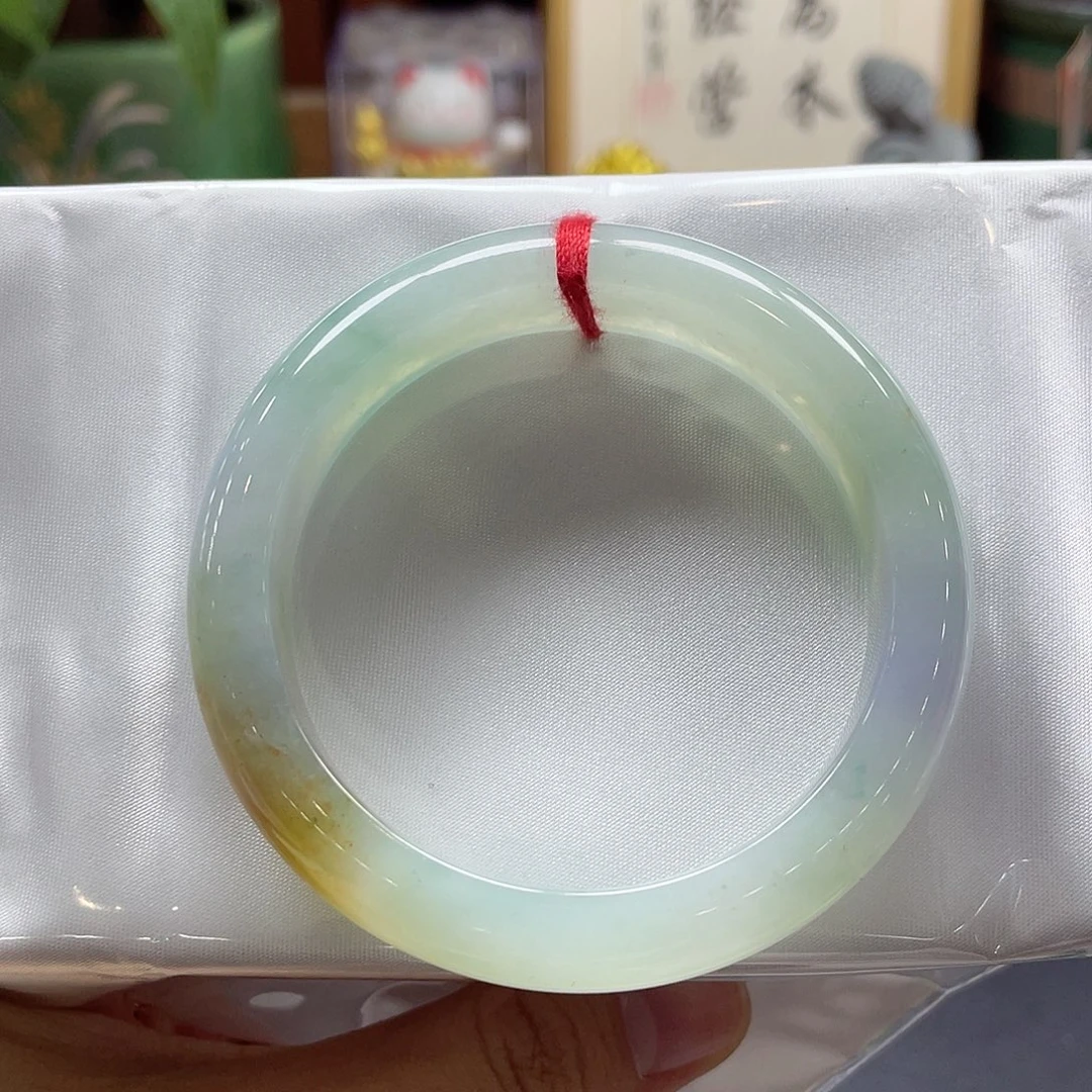 翡翠未镶嵌手镯26 号