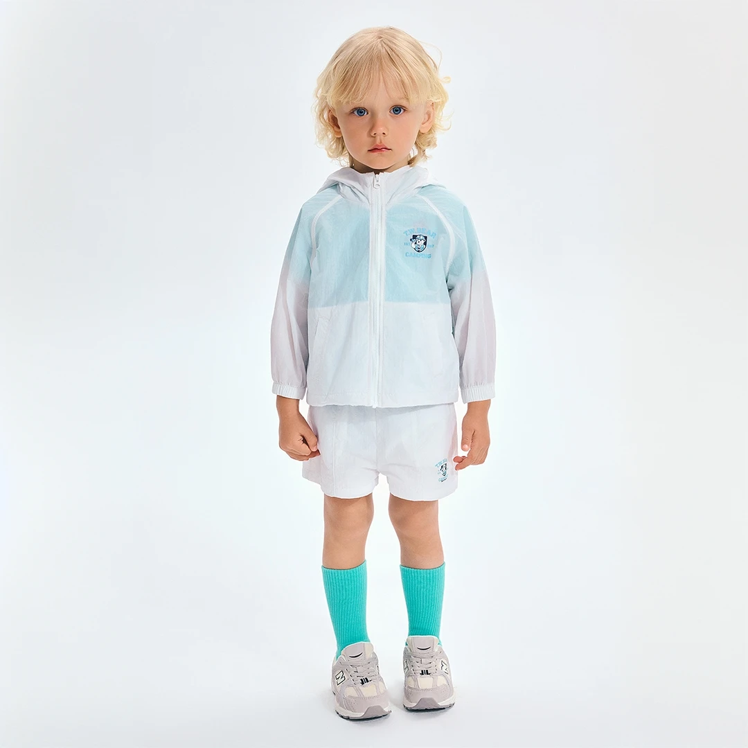 【凉感】TeenieWeenie Kids25夏新款男女宝防晒服短裤T0JJ256481H