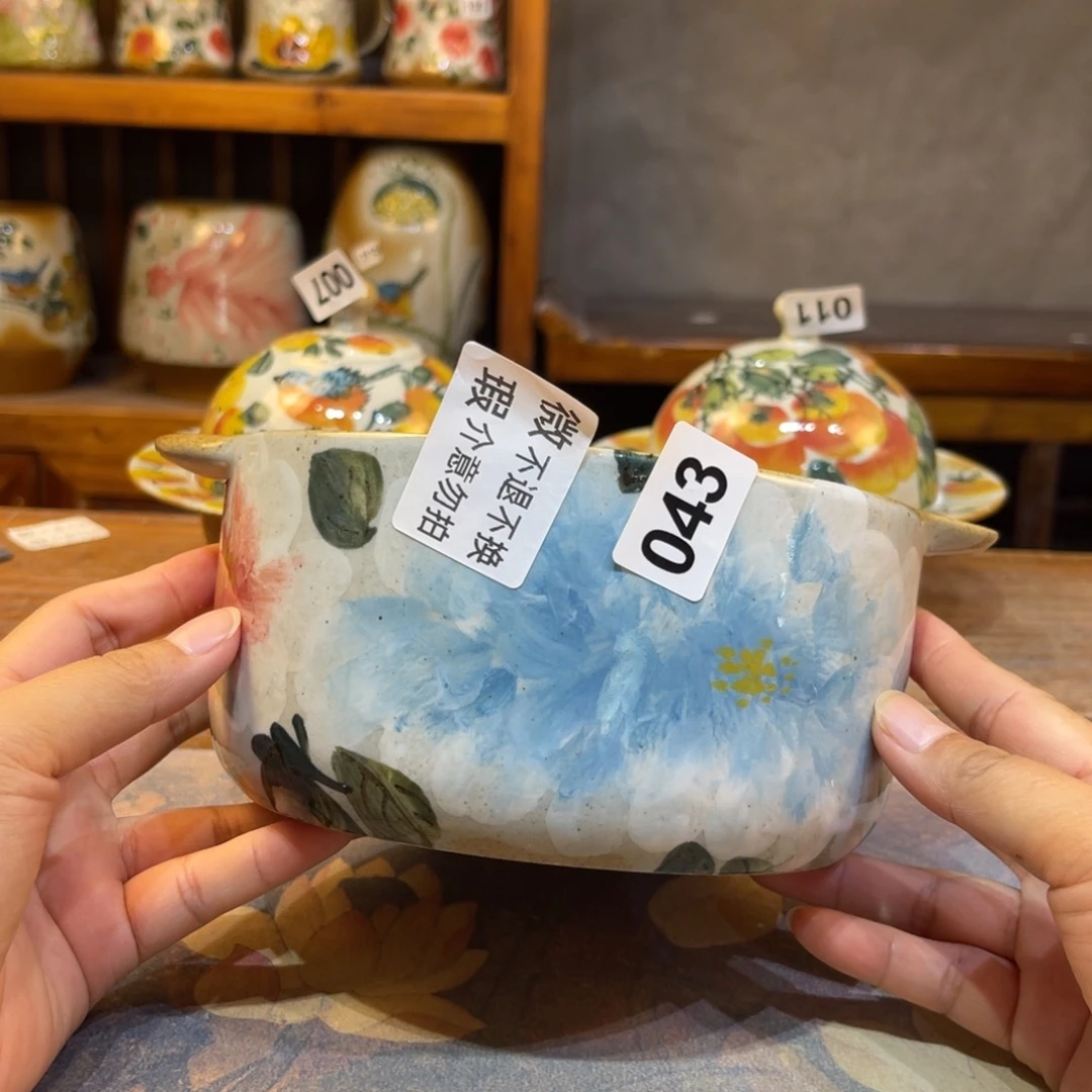 瓷片景德镇手工手绘