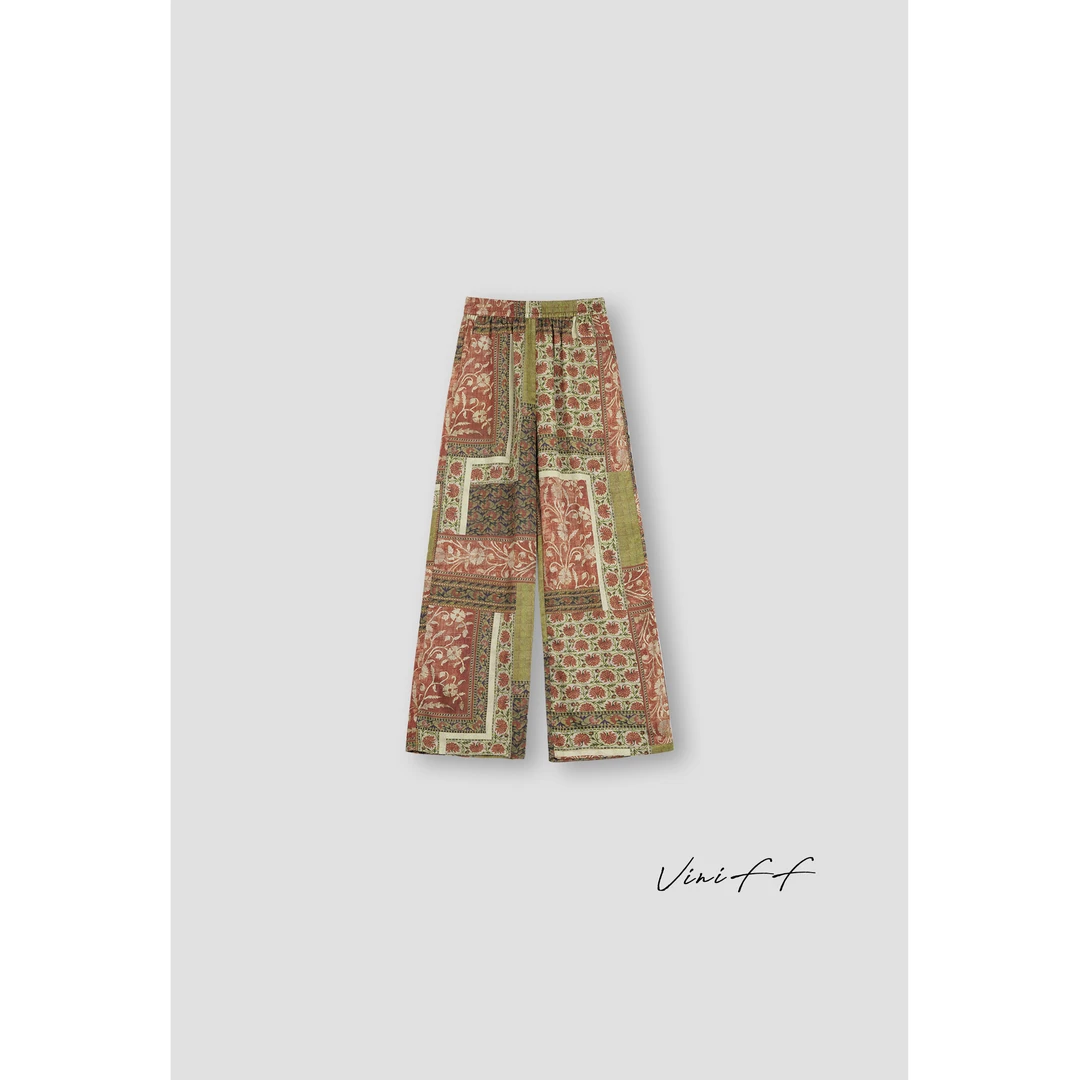 ViniFF薇妮｜【反季】130「荆刺玫瑰」巴洛克提花空气裤WA5CK010