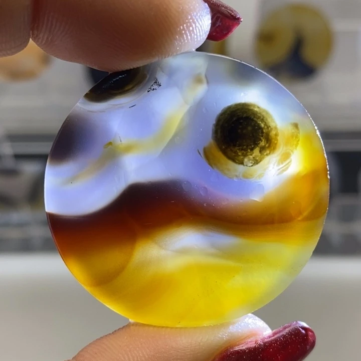 玛瑙/玉髓未镶嵌颈饰