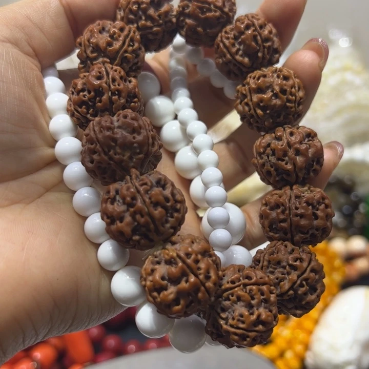 核桃手串/手链白塔链