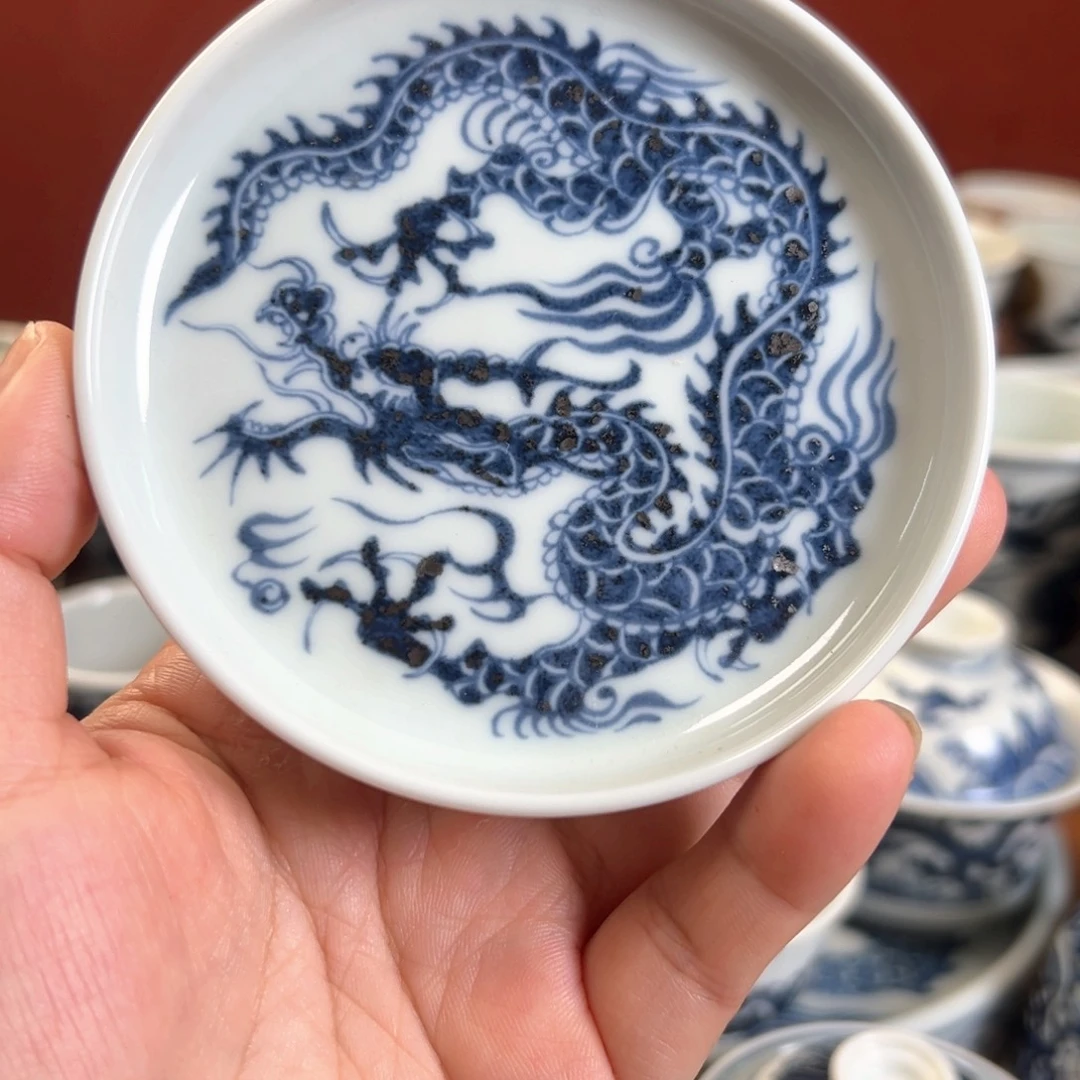 景德镇手绘青花主人杯