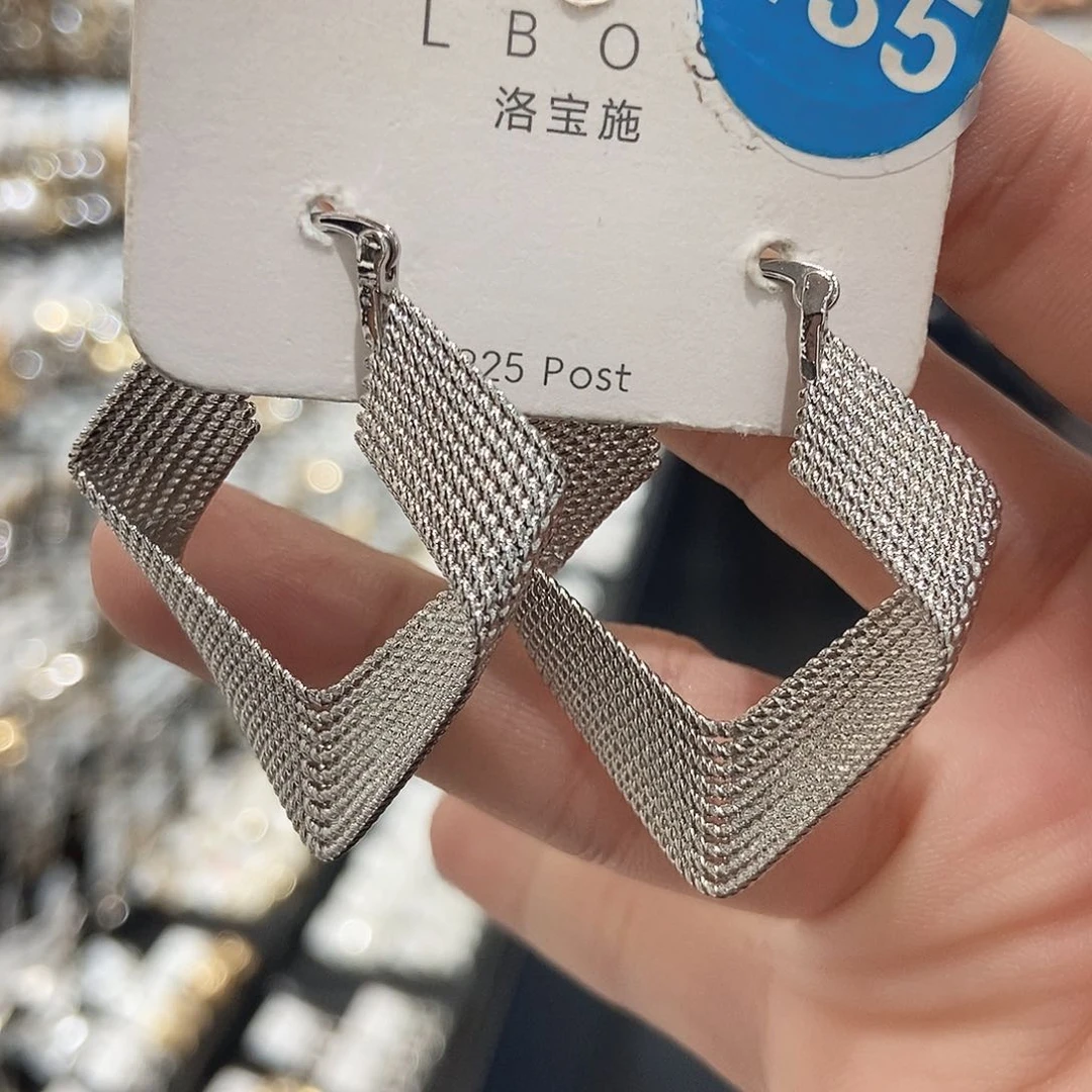 铜合金无合金编织方形耳扣