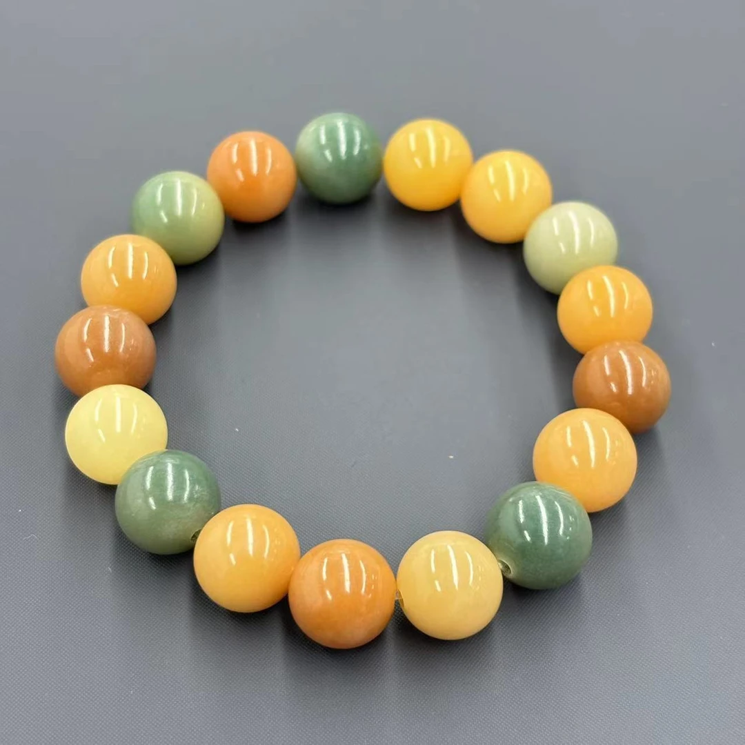 【符老板】s1239-梦幻多彩菩提根手串-赠礼盒