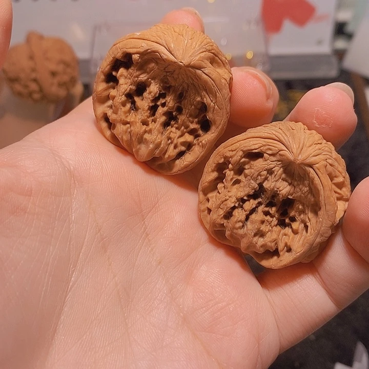吊坠文玩核桃大沽石蛇头