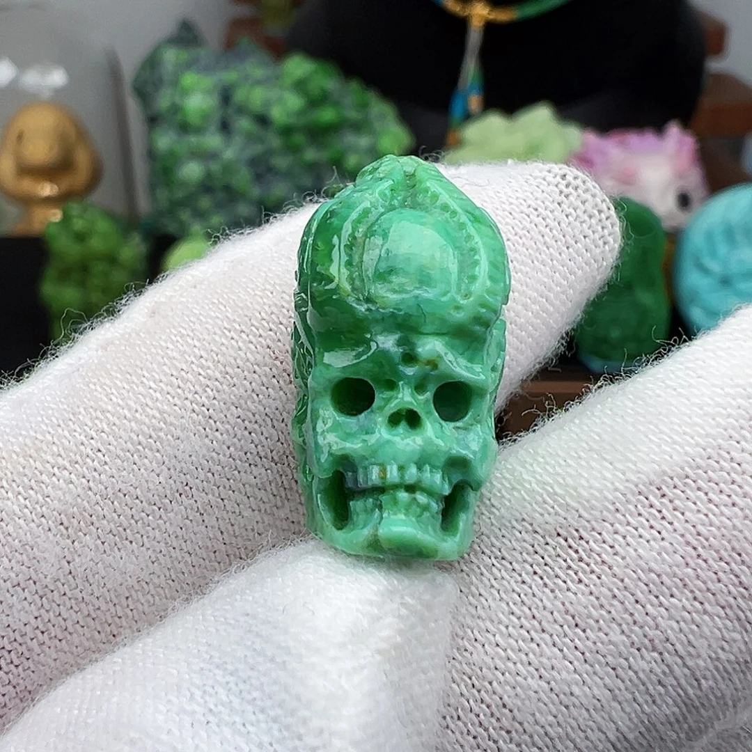 小***西绿松石未镶嵌绿松石主播万丽