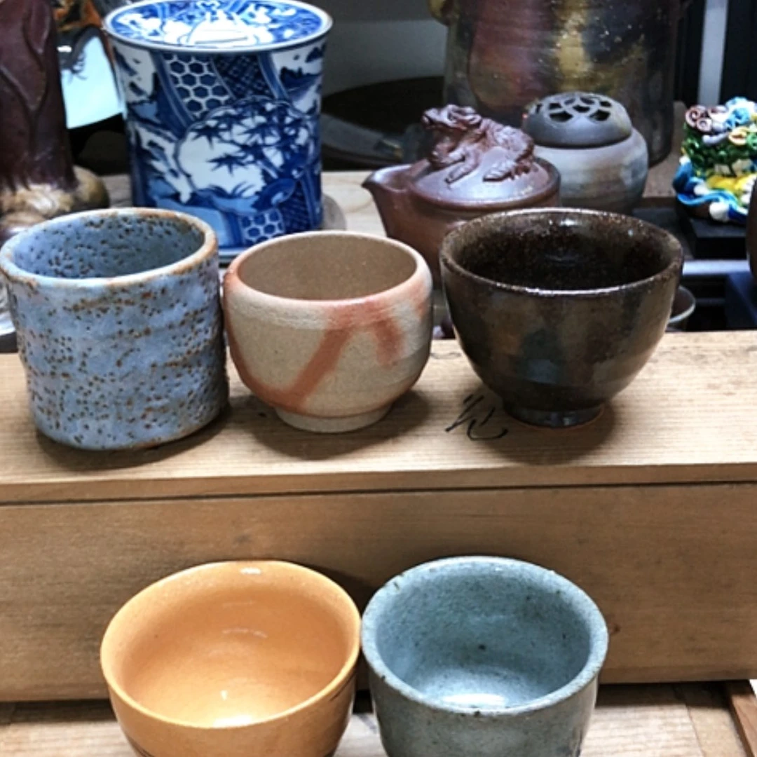 【闪购商品】碗志野萩烧备前濑户青瓷