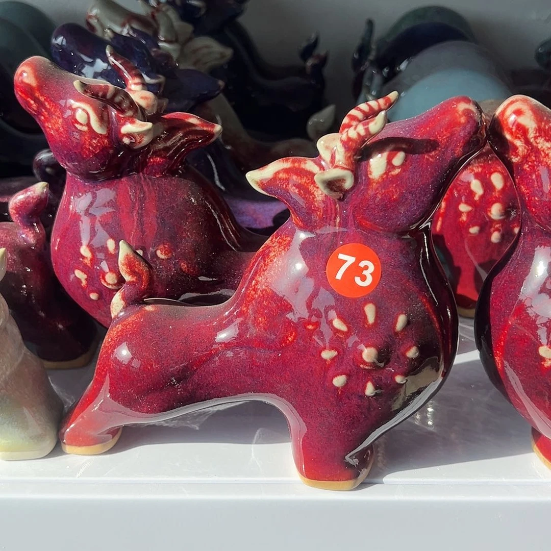 摆件郑家钧窑摆件