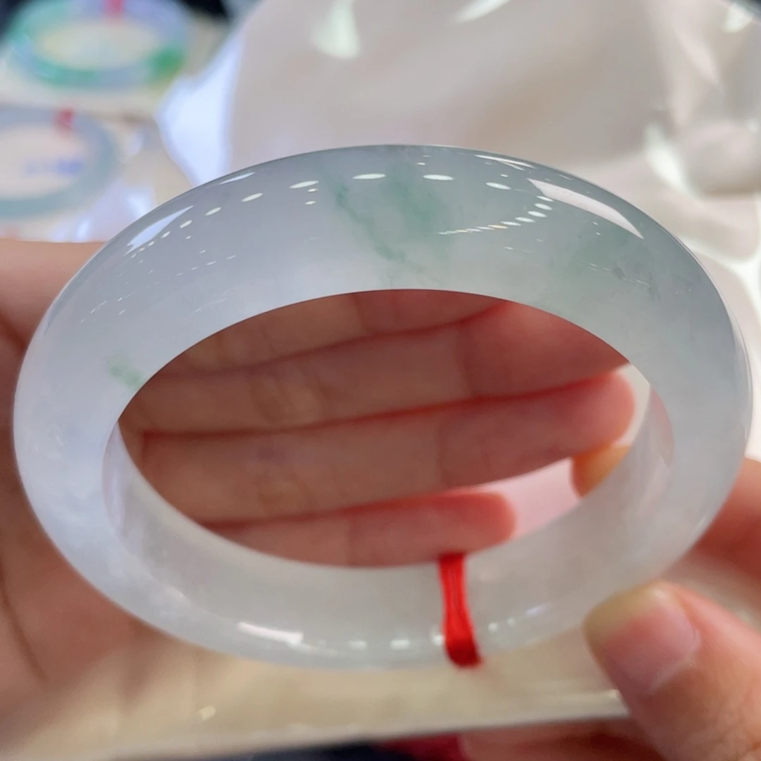 未镶嵌手镯翡翠40号正圈