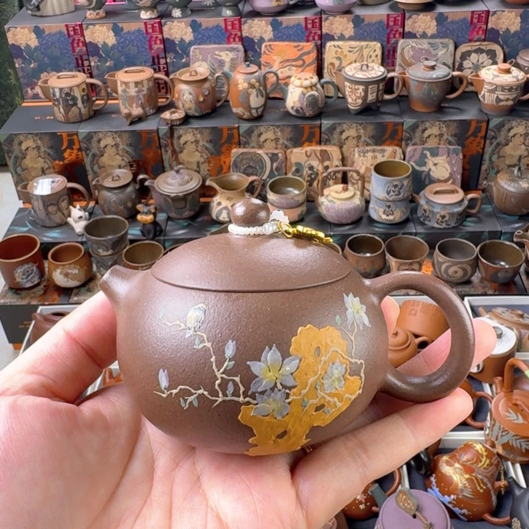 茶壶紫砂150cc原矿精工半手
