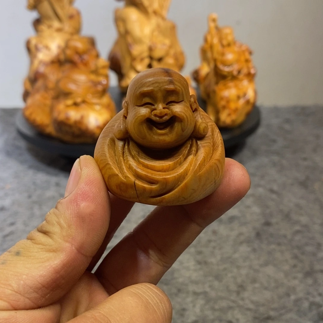柏木（崖柏）木雕工艺品摆件家居装饰手把件