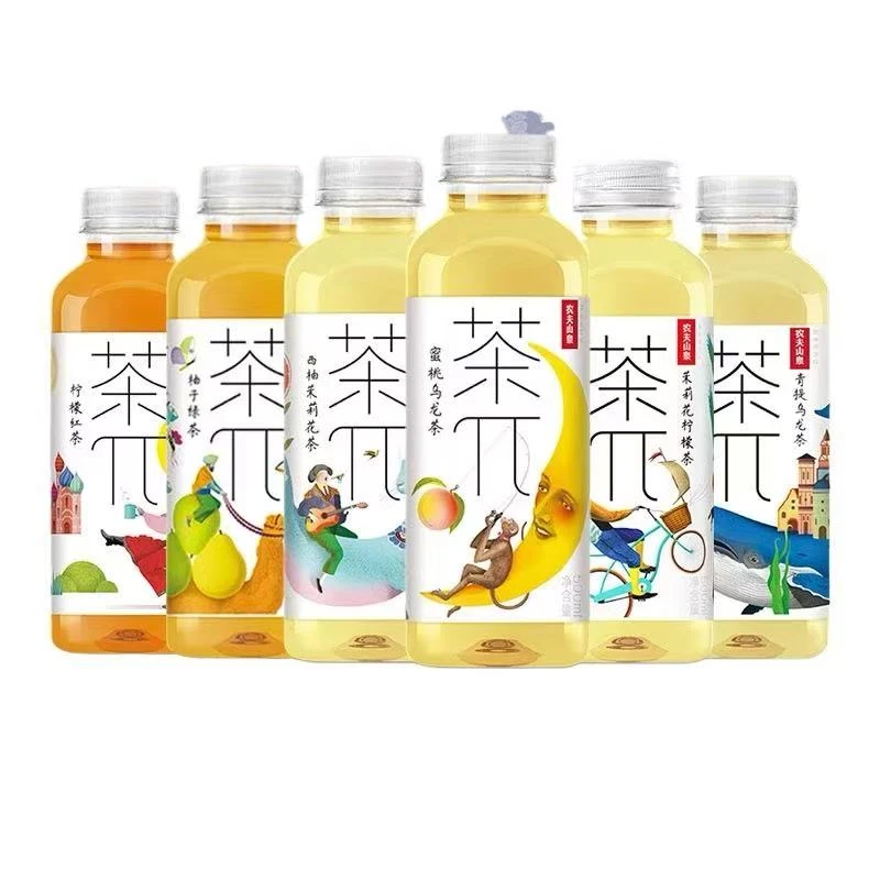 【可以喝到5月】500m农夫山泉茶派果味茶饮料