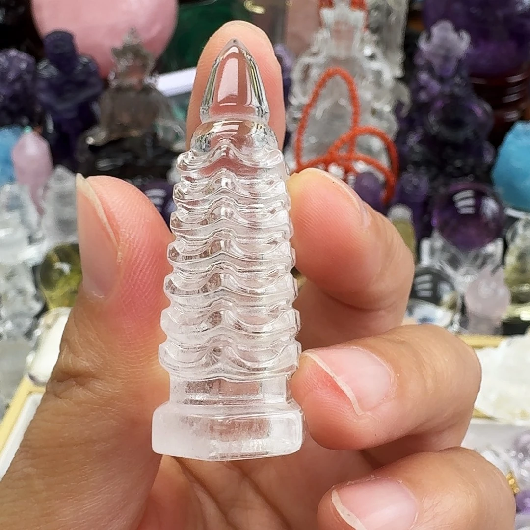 未镶嵌水晶珠宝半成品