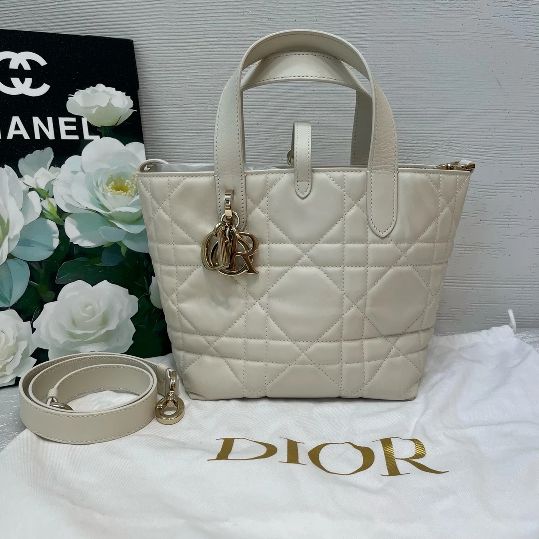 99新 DIOR/迪奥 99新 Dior迪奥 /Toujours土著竖版白金 小号 25年
