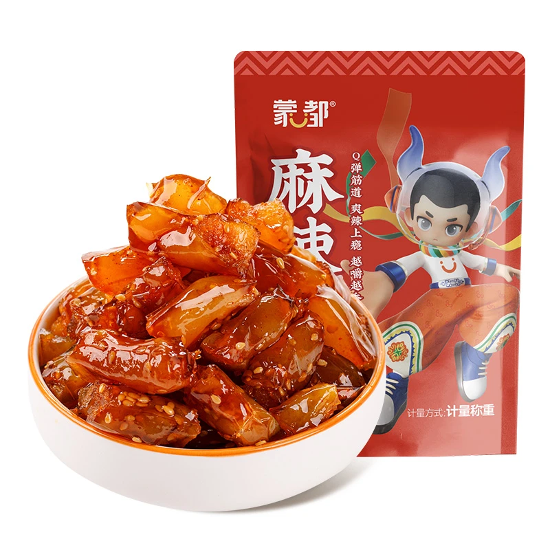 蒙都麻辣牛筋250g内蒙古特产 休闲零食卤味速食独立小包装