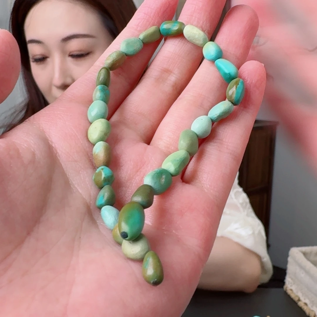 未镶嵌绿松石珠宝奇石
