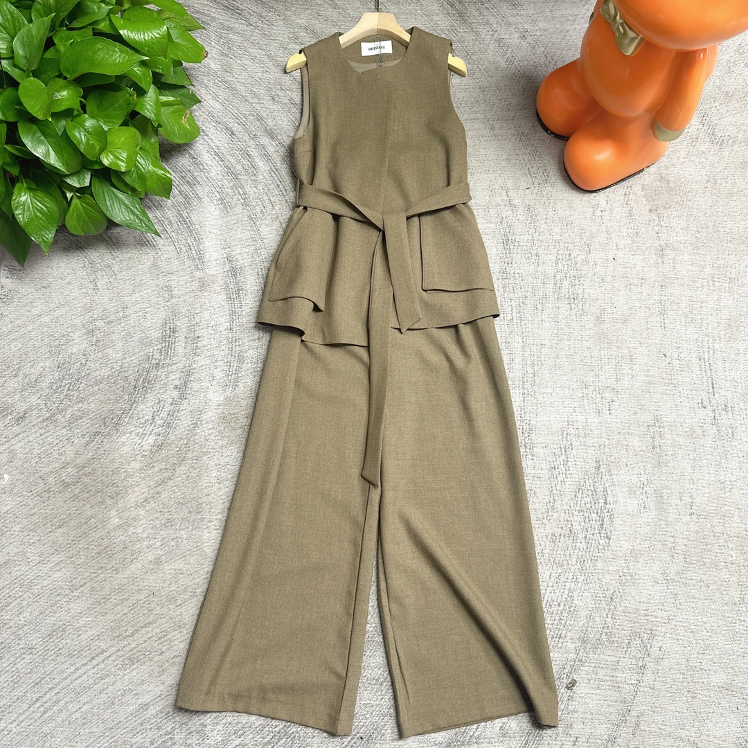 2025V v工作室新款 春款高定马甲套气质百搭简约无袖—2395