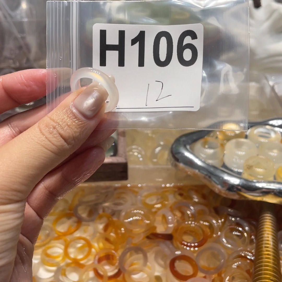 玛瑙/玉髓未镶嵌戒指106