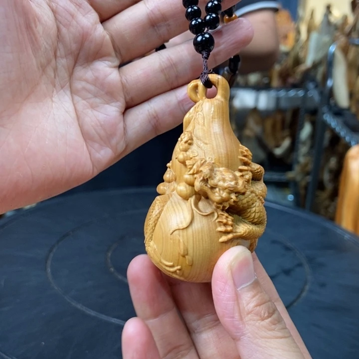 柏木（崖柏）手把件