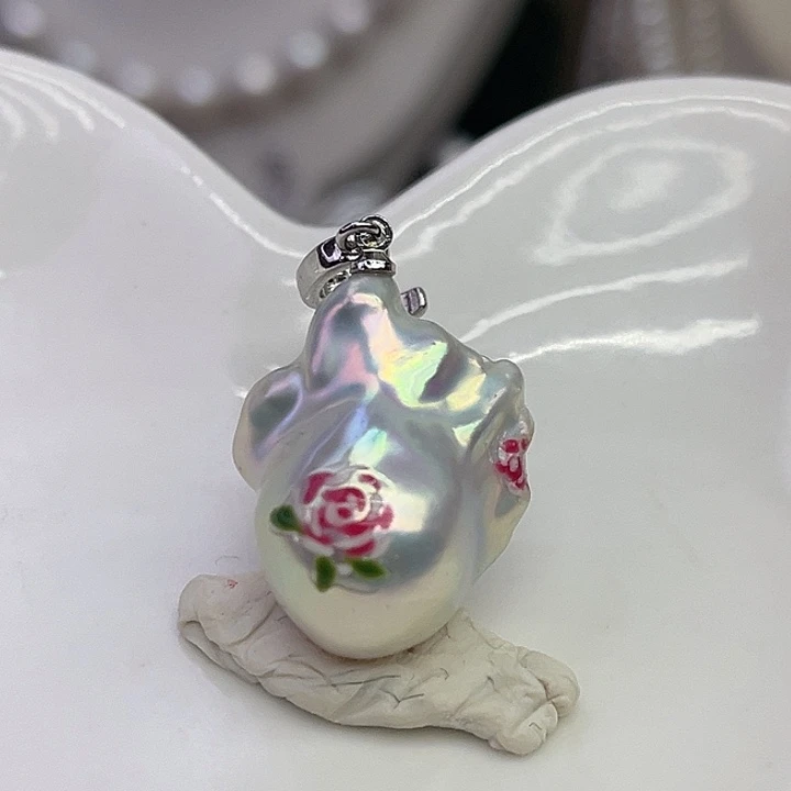 未镶嵌淡水珍珠吊坠(不含链)