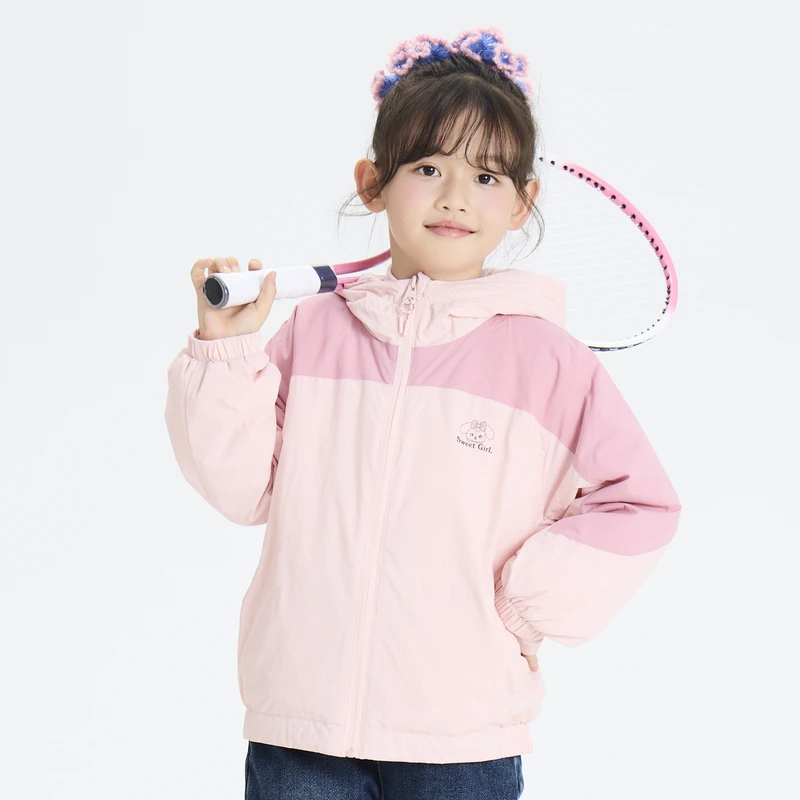 多多一上女小童25深秋杜邦棉衣夹层轻暖外套2538A31X