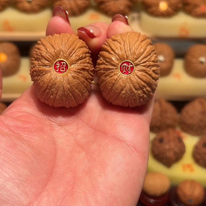 桃核吊坠精品猴头元宝39尺