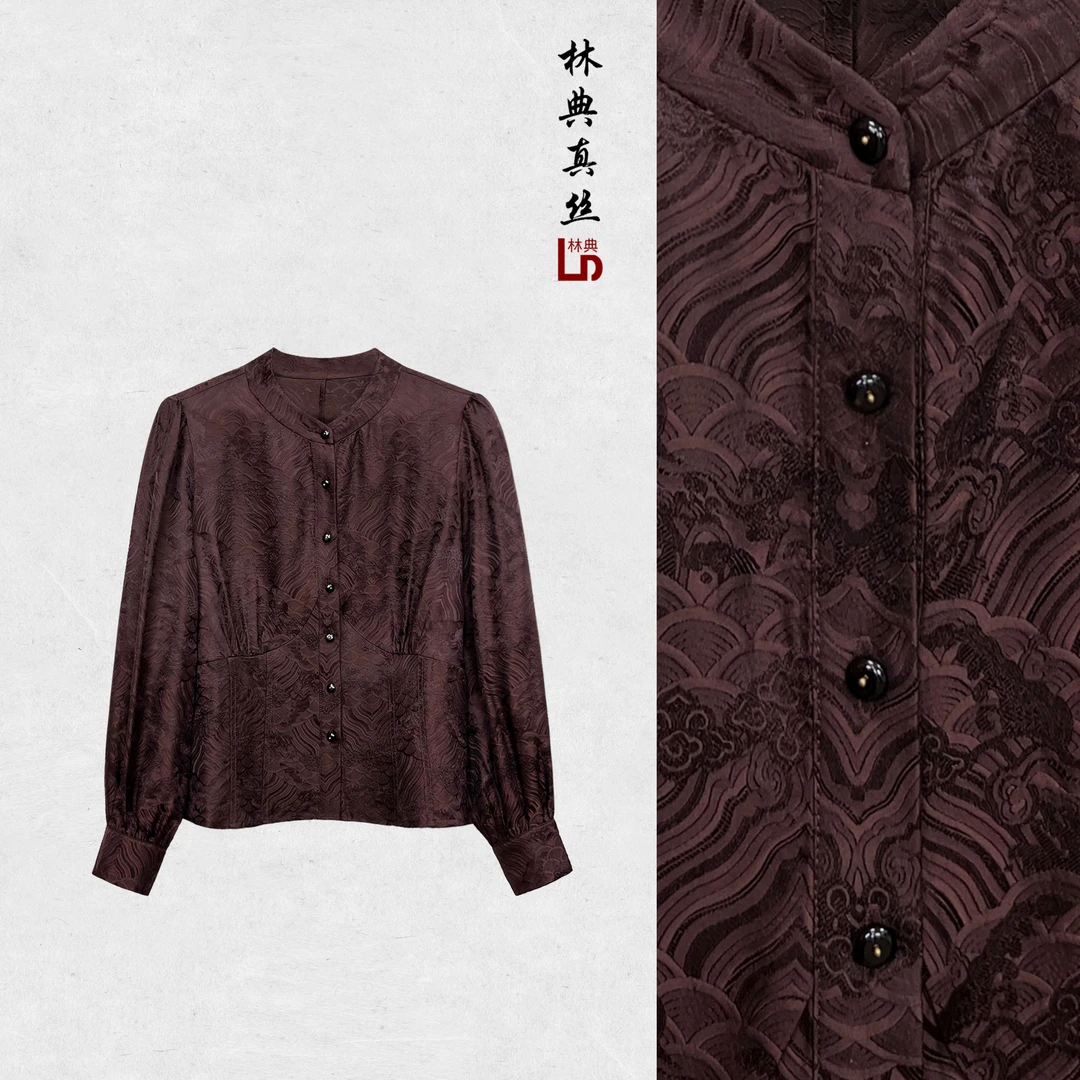 【林典家】512新中式气质衬衫上衣