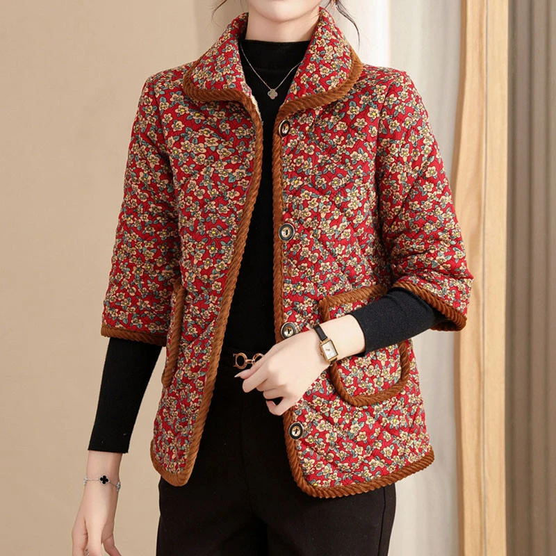 哥弟阿玛施正品冬季新款时尚百搭加绒加厚半袖马甲女士中老年妈妈