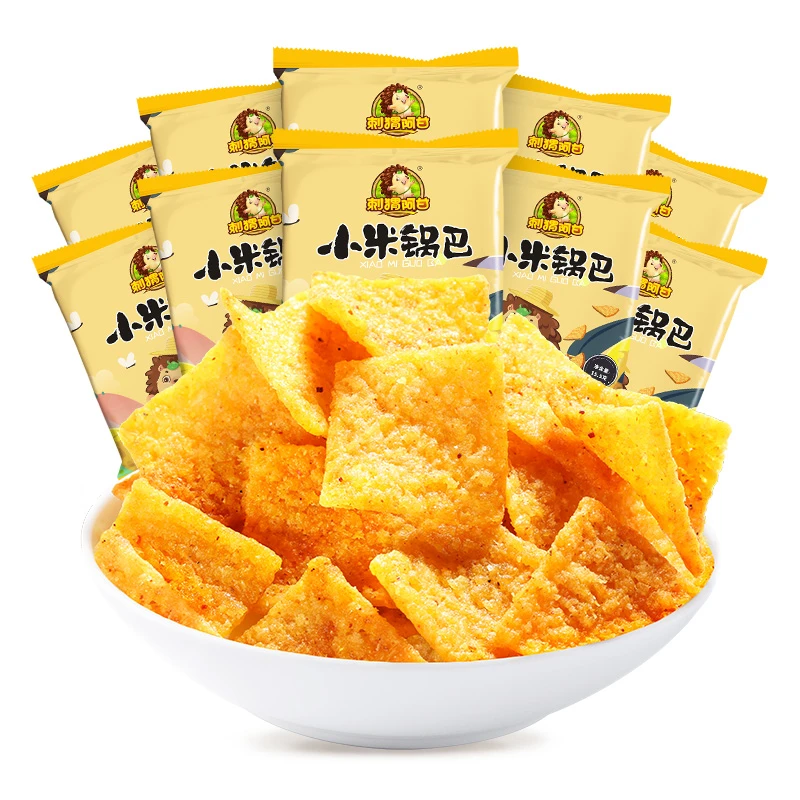 刺猬阿甘小米锅巴【保底60个麻麻/3个麻麻换1包】