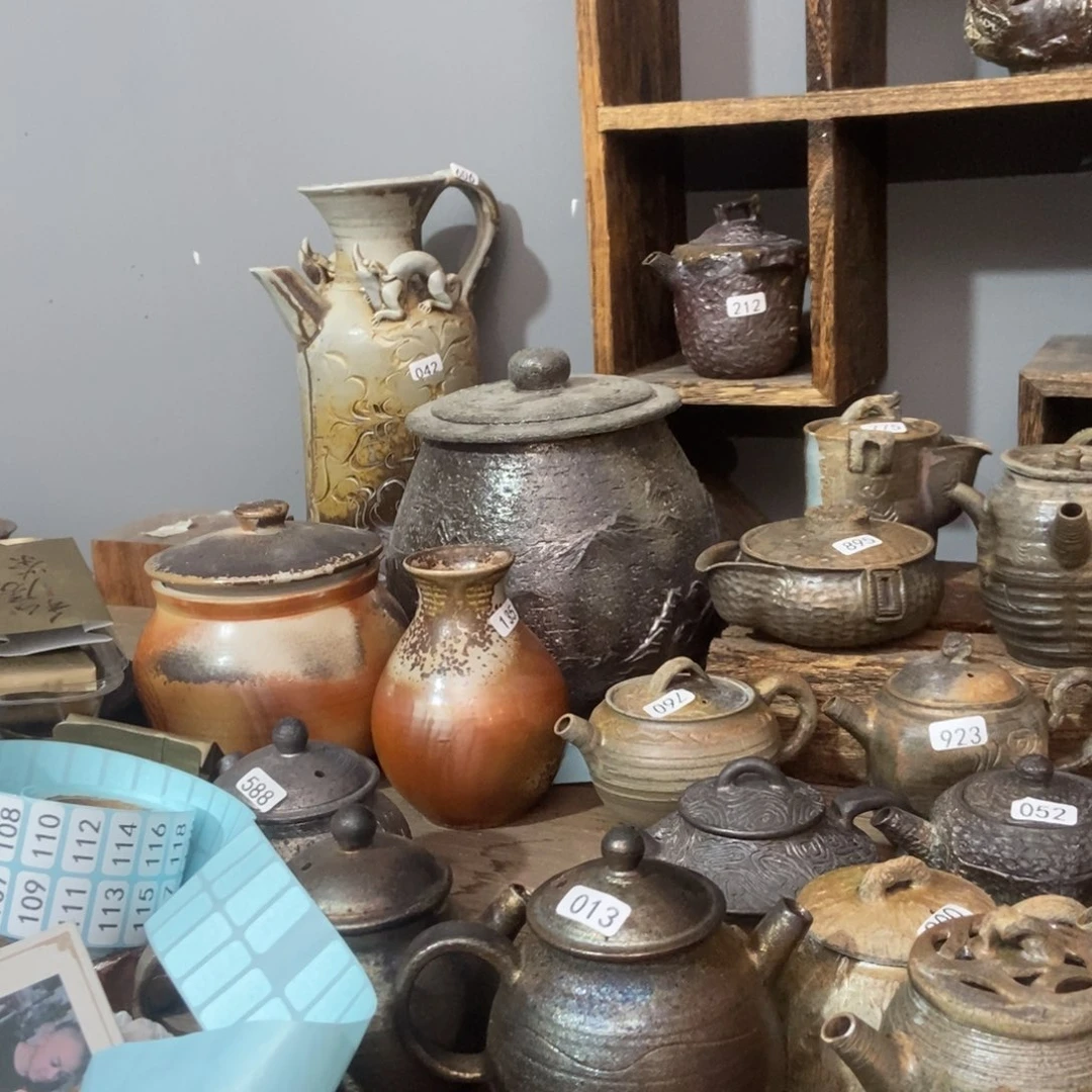 杯子墨*柴烧茶器福利