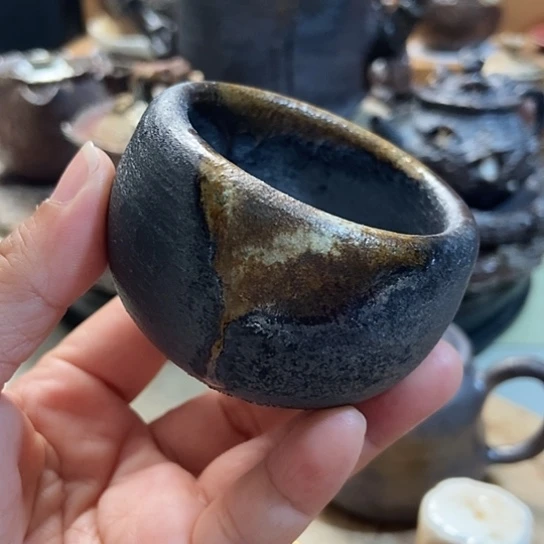 杯S***愈柴烧裸烧手作品