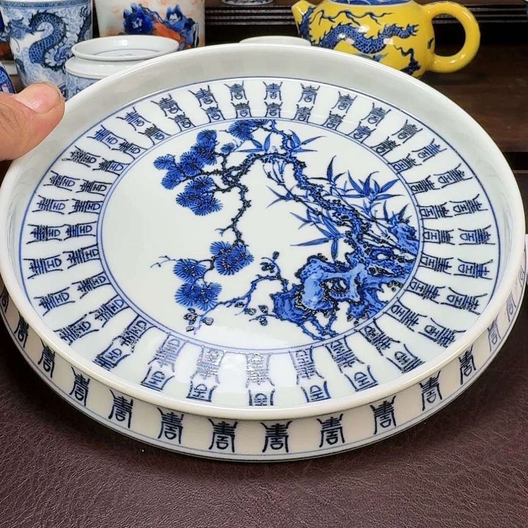 瓷片不**懂现代景德镇陶瓷手绘茶具