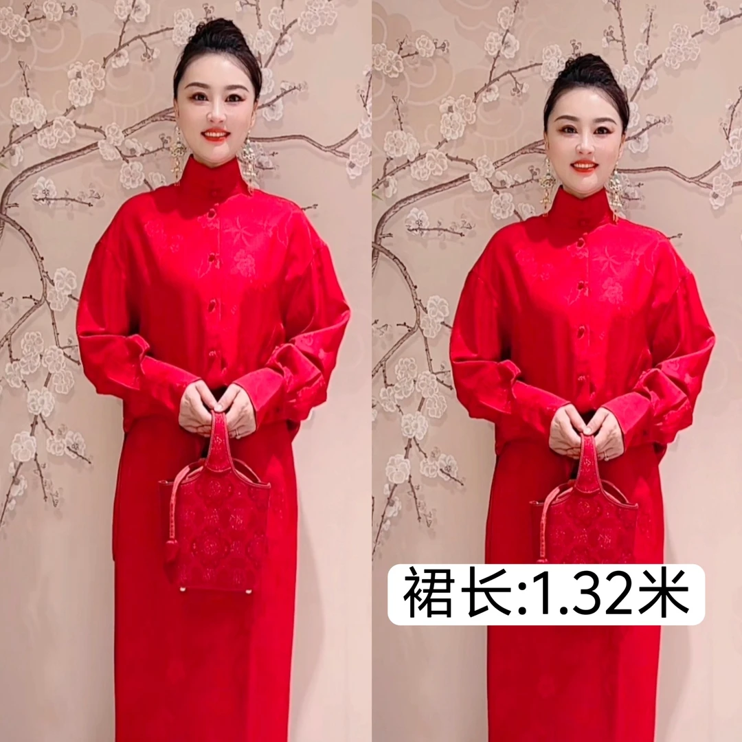 花开富贵高端礼服09003