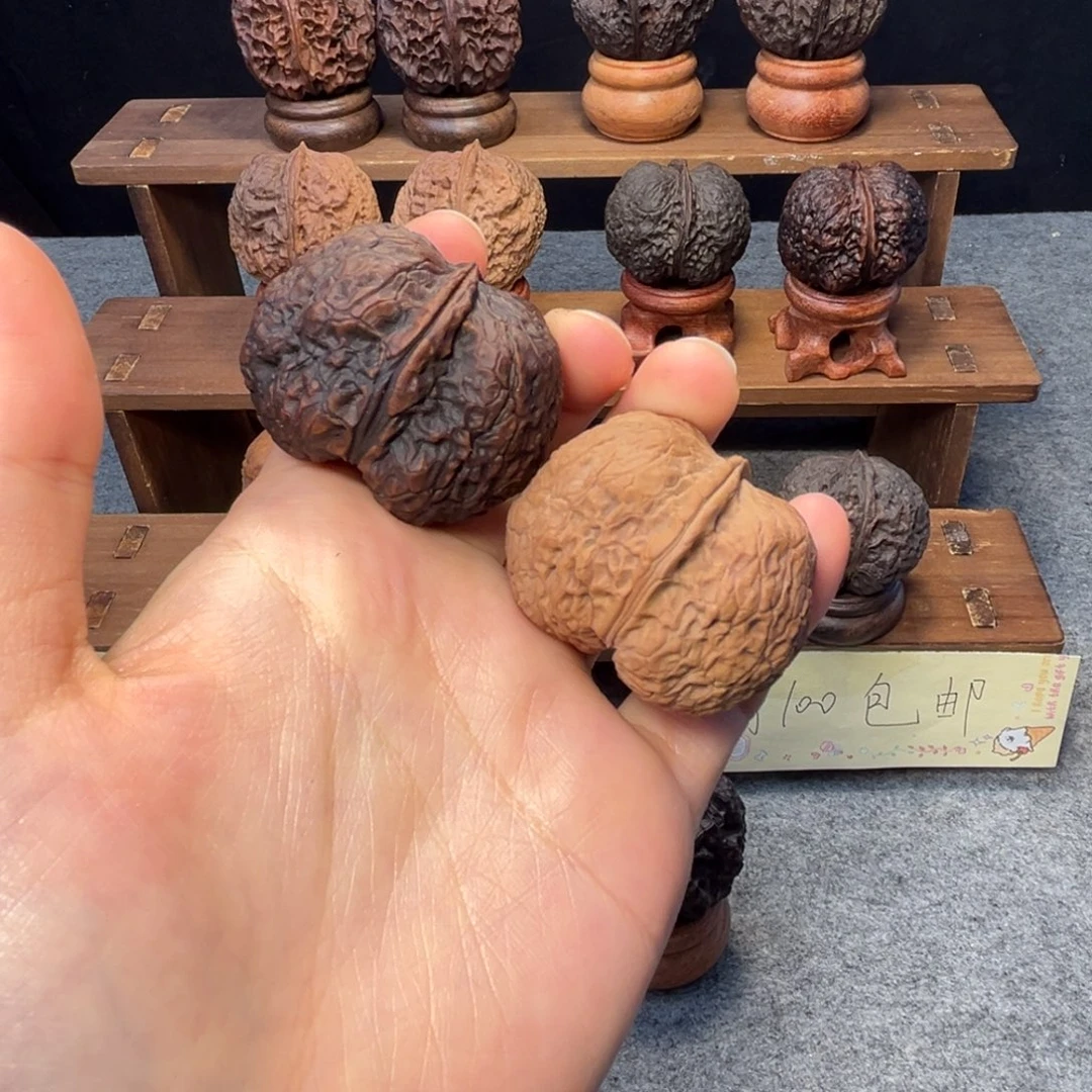 文玩核桃吊坠z秦权42mm