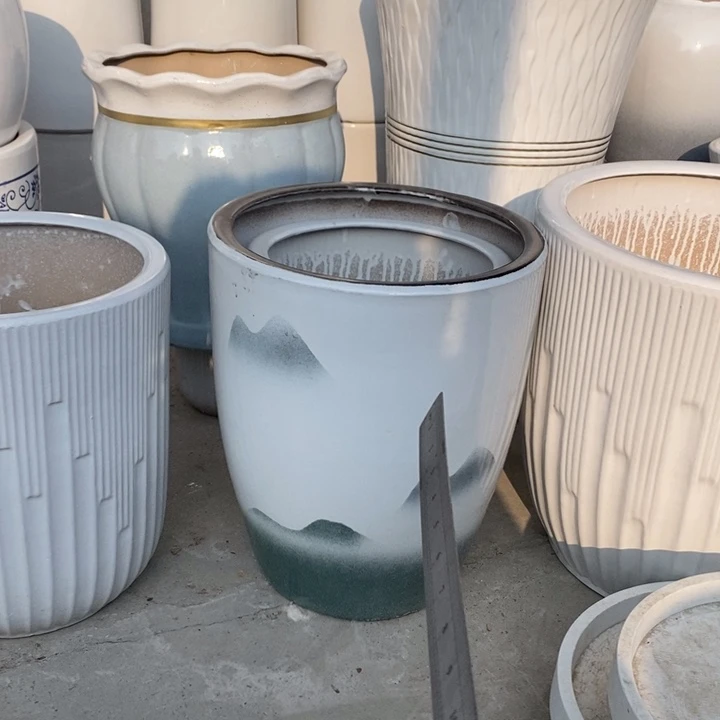 低腰白山水大号口32/39