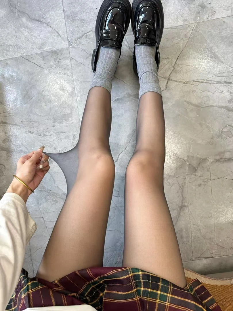 网红性感黑丝免脱大码诱惑辣妹超薄款丝袜夏季显瘦jk