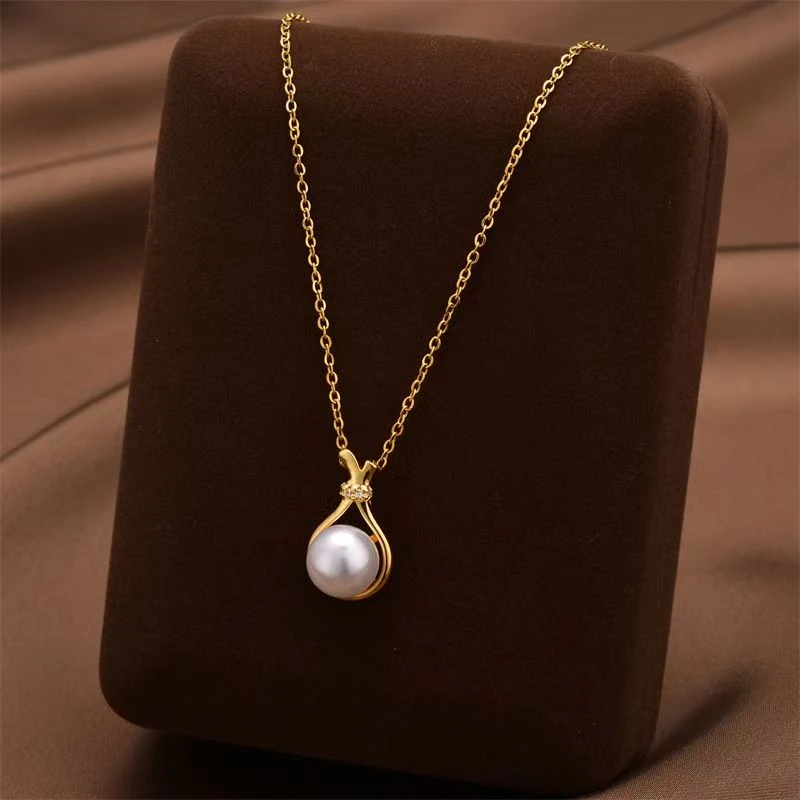 铜合金项链 铜合金XL207高端大气时尚简约百搭项链