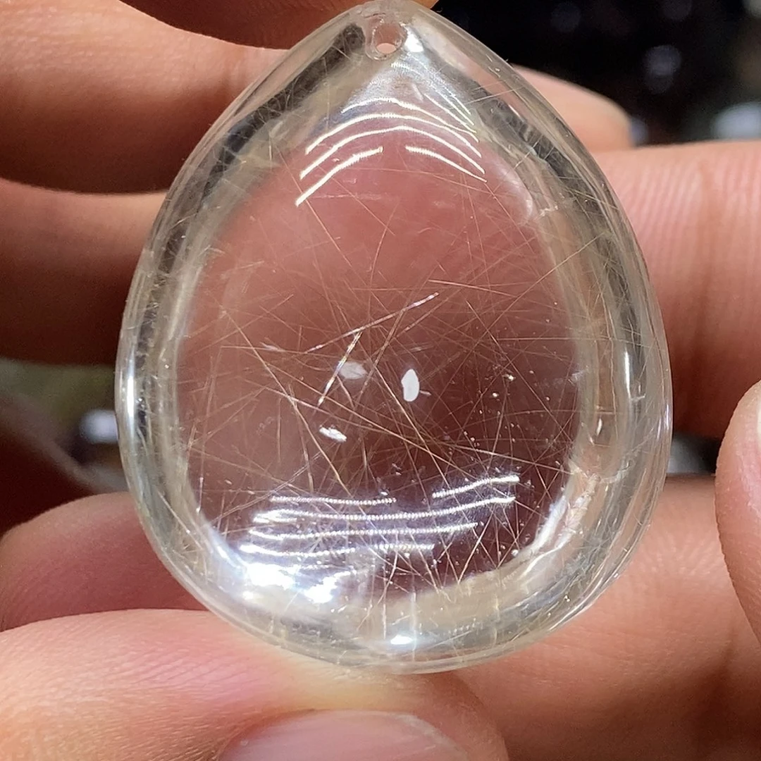 银S925镶嵌珠宝半成品水晶