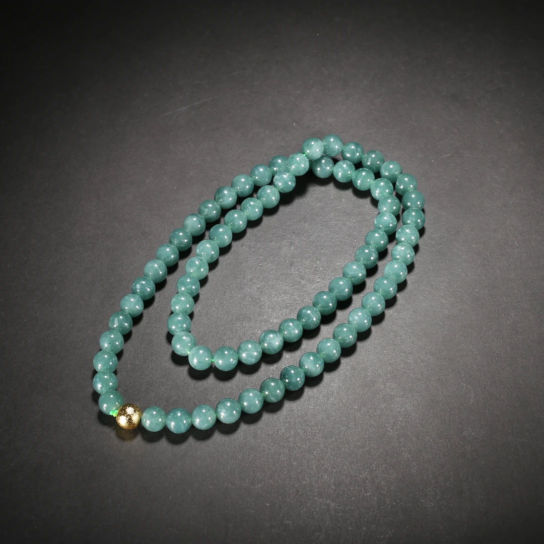 民国*翡翠项链/XQ02251028084/翡翠【北京文博】