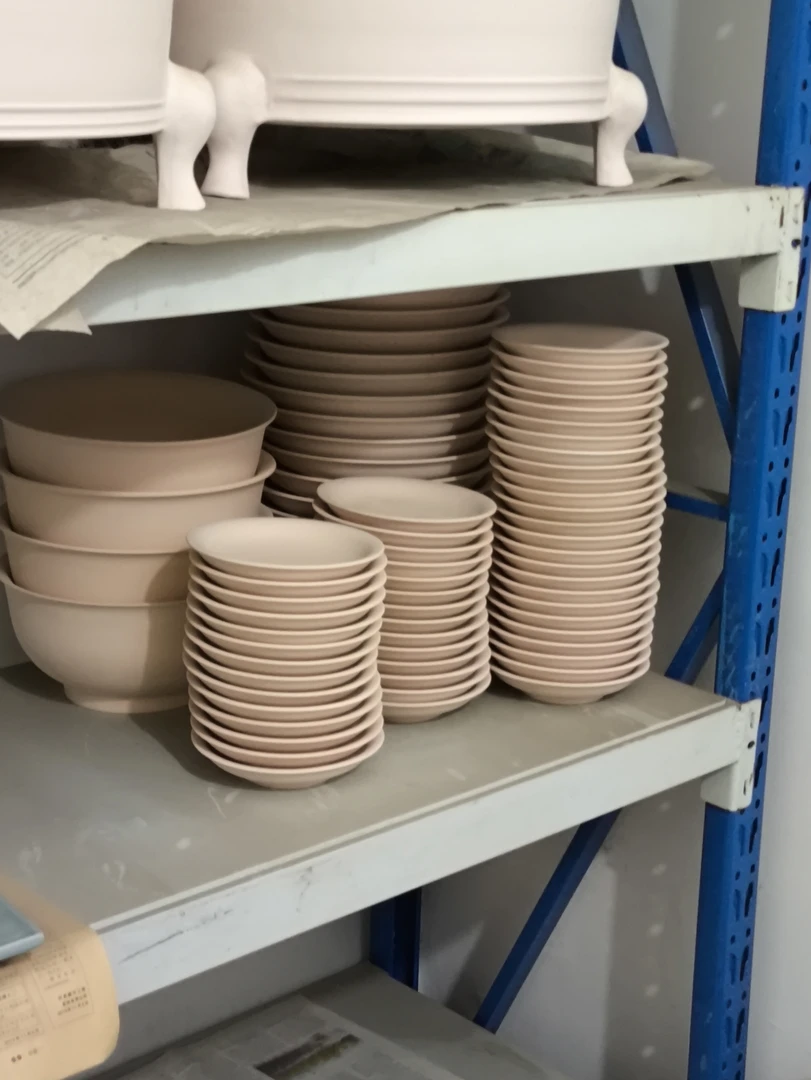 随机清凉寺原矿仿古釉纯手工制作复古黑色汝瓷一件陶瓷碗盘纯色