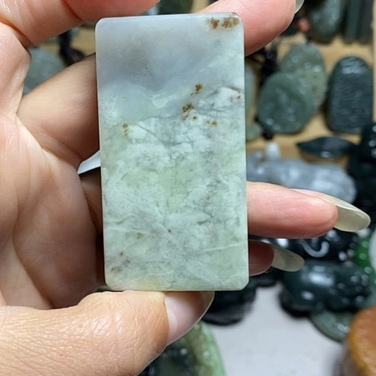 未镶嵌和田玉（糖玉）珠宝半成品